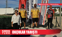 Okçular açık alanda yarıştı