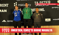 Ömer’den, İsveç’te bronz madalya