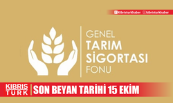 Sonbahar patates ekimi yapılan araziler için son beyan tarihi 15 Ekim