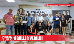 Satranç’ta ödüller verildi