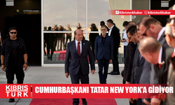 Cumhurbaşkanı Tatar, New York’a gitmek üzere adadan ayrıldı