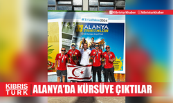 Triatletlerimiz Alanya’da kürsüye çıktı