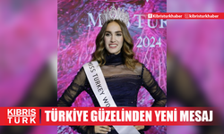 Türkiye Güzeli İdil Bilgen'den yeni mesaj