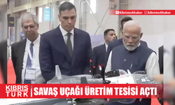 Hindistan'da Başbakan Modi, İspanyol mevkidaşı Sanchez ile savaş uçağı üretim tesisini açtı