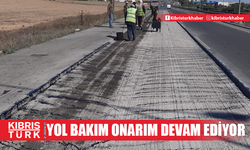 Haspolat ile Türkeli arasında yol bakım onarım çalışmaları devam ediyor