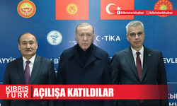 Cumhurbaşkanı Erdoğan ve Ersin Tatar Bişkek Kırgız-Türk Dostluk Devlet Hastanesi'nin açılışına katıldı