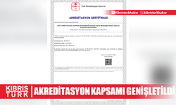 Tarım ve Doğal Kaynaklar Bakanlığı Laboratuvarlarının akreditasyon kapsamı genişletildi