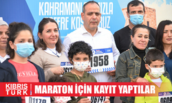 Çocuk Onkoloji Servisi LTB Ülker Lefkoşa Maratonu için kayıt yaptırdı