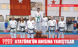 Taekwondo’cular Atatürk’ü anısına yarıştı