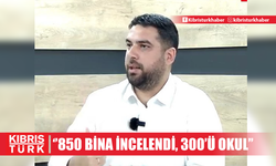 KTMMOB İnşaat Mühendisleri Odası Başkanı Abdullah Ekinci, Kıbrıs'taki deprem güvenliği konusundaki görüşlerini paylaştı