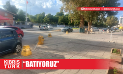 GAZİMAĞUSA'DA ESNAFTAN BELEDİYE'YE SİTEM "BATIYORUZ"