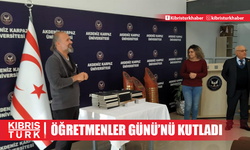 Akdeniz Karpaz Üniversitesi Öğretmenler Günü'nü Kutladı