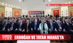 Cumhurbaşkanı Erdoğan ve Cumhurbaşkanı Tatar Kırgızistan-Türkiye Manas Üniversitesi'ni ziyaret etti