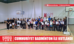 Cumhuriyet Badminton ile kutlandı