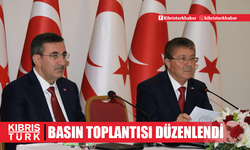 Üstel ve Yılmaz basın toplantısı düzenledi...