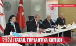 Cumhurbaşkanı Tatar, Belçika'daki Türk iş dünyası toplantısına katıldı