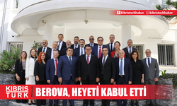 Berova, TURAB Genel Başkanı Kuş ve heyetini kabul etti