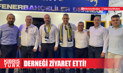 Fenerbahçe Yönetim Kurulu Üyesi Rıfat Perahya, KKTC Fenerbahçeliler Derneği’ni Ziyaret Etti