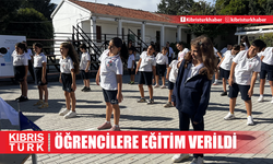 Dik Durmak İyidir Projesi kapsamında ilkokul öğrencilerine eğitim verildi