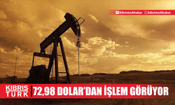 Brent petrolün varil fiyatı 72,98 dolar