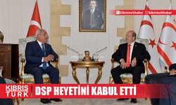 Tatar, Demokratik Sol Parti Genel Başkanı ve beraberindeki heyeti kabul etti