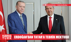 Erdoğan’dan Tatar’a tebrik mektubu