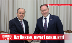 ÖZTÜRKLER, BÜYÜK BİRLİK PARTİSİ HEYETİNİ KABUL ETTİ