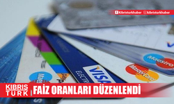 Kredi kartlarına uygulanan faiz oranları yeniden düzenlendi