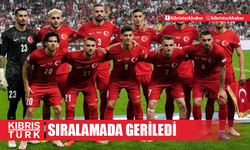 Türkiye A Milli Futbol Takımı, FIFA dünya sıralamasında iki basamak geriledi