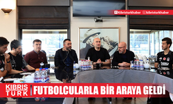 Beşiktaş Başkanı Hüseyin Yücel futbolcularla bir araya geldi