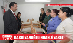 Gardiyanoğlu, “Kadına Yönelik Mesleki Eğitim ve Sosyal Destek Projesi” kursiyerlerini ziyaret etti