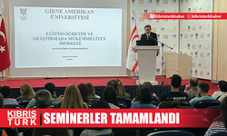 GAÜ’de hizmet içi eğitim seminerleri tamamlandı