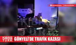 Gönyeli’de Trafik Kazası: Alkollü Sürücü Duvara Çarptı, Bir Kişi Yaralandı