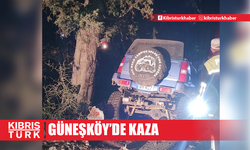 Güneşköy Su Tesisleri yolunda kaza