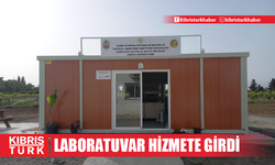 Güzelyurt Toprak Su Laboratuvarı hizmete girdi