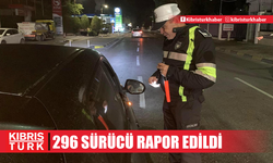 Ülke genelinde trafik denetimleri: Bir günde 296 sürücü rapor edildi