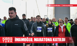 İBB Başkanı İmamoğlu, 46. İstanbul Maratonu'na katıldı