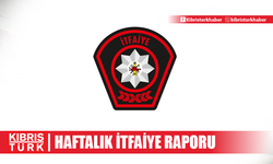 Haftalık itfaiye raporu