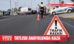 Tatlısu - Mersinlik Yolunda Kaza