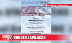 "Kuzey Kıbrıs Türk Cumhuriyeti 41. Yıl Özel Konseri" yarın yapılacak