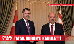 Cumhurbaşkanı Tatar TC Çevre, Şehircilik ve İklim Değişikliği Bakanı Kurum’u kabul etti