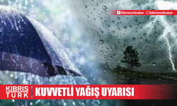 Meteoroloji Dairesi’nden yarın için kuvvetli yağış uyarısı