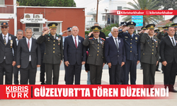 Atatürk, Güzelyurt’ta düzenlenen törenle anıldı