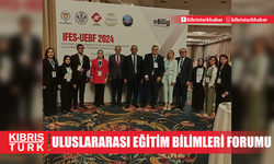 Prof. Dr. Mustafa Tümer, Uluslararası Eğitim Bilimleri Forumu'nda Kurumsallaşmanın Önemini Vurguladı