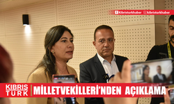 CTP milletvekilleri Şahali ile İncirli Meclis'te basın açıklaması yaptı