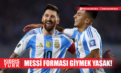 Messi forması giymek yasaklandı