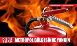 Metropol bölgesinde bir apartman dairesinde yangın…İki odada bulunan eşyalar tamamen yandı