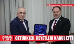 ÖZTÜRKLER, İYİ PARTİ VE SAADET PARTİSİ HEYETLERİNİ KABUL ETTİ