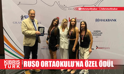 Ruso Ortaokulu’na Özel Ödül