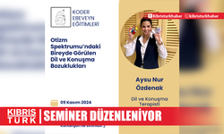 Kıbrıs Otizm Derneği ücretsiz seminer düzenliyor